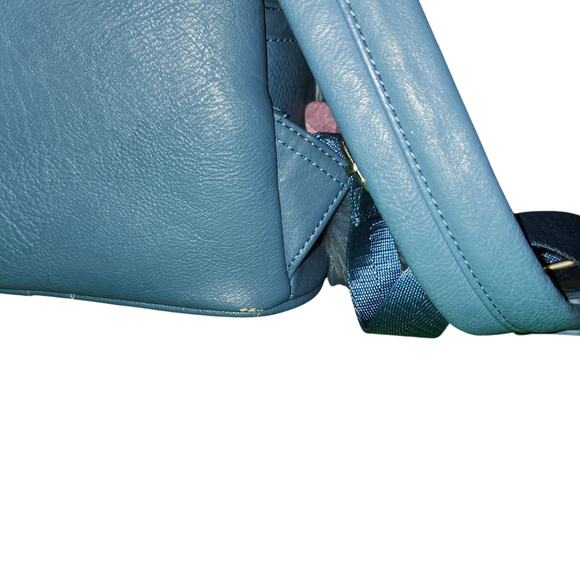 BLACK FRIDAY SALE Disney Parks Loungefly Stitch Backpack w/RARE LF Keyring EUC - Picture 15 of 15